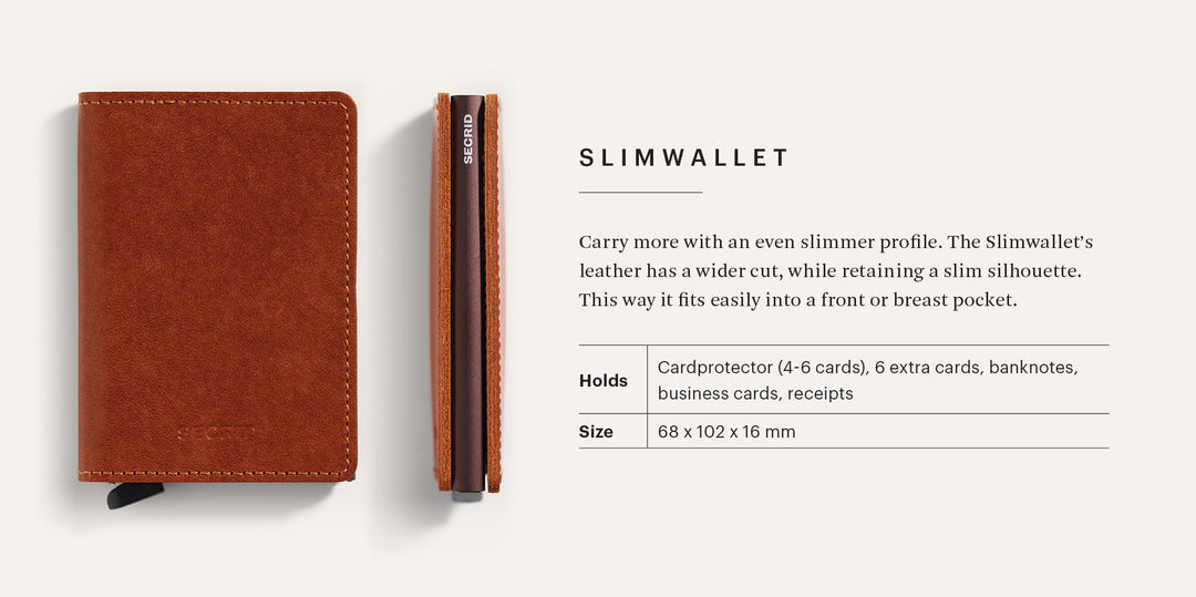 Secrid Slimwallet Emboss Lines - Black