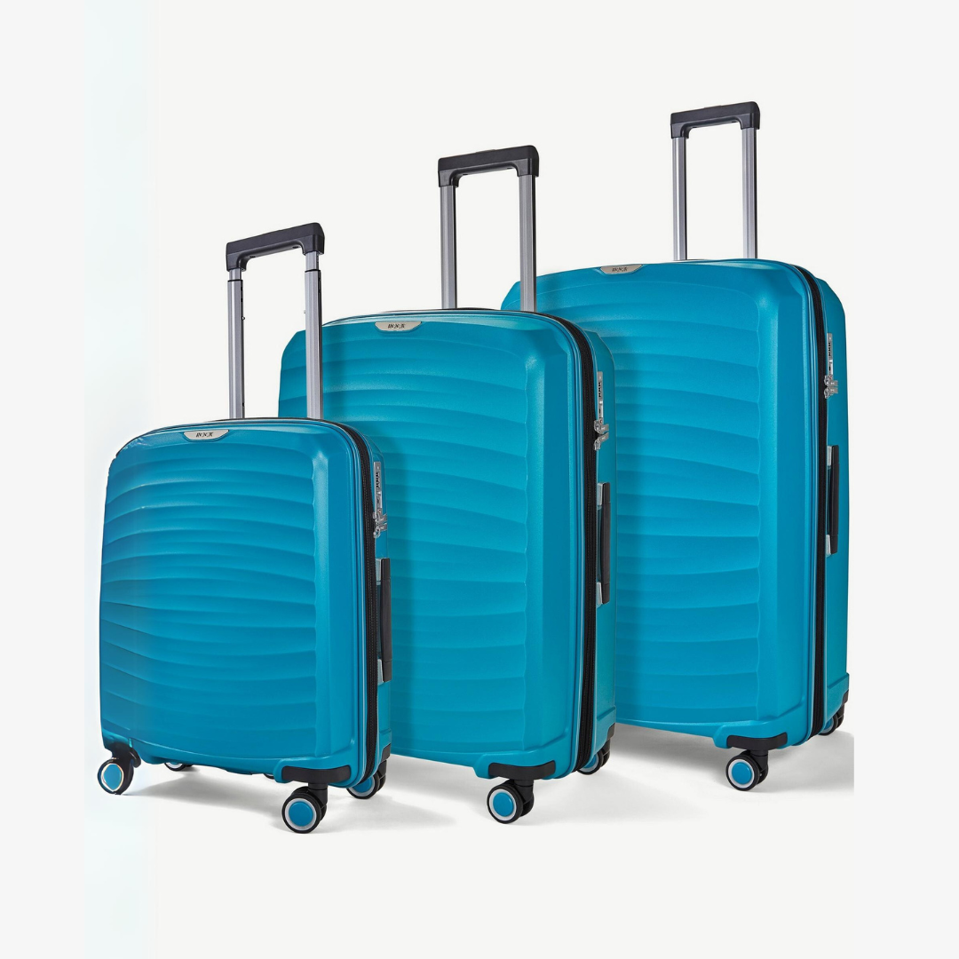 Sunwave Expandable Hardshell 3pc Set - Blue