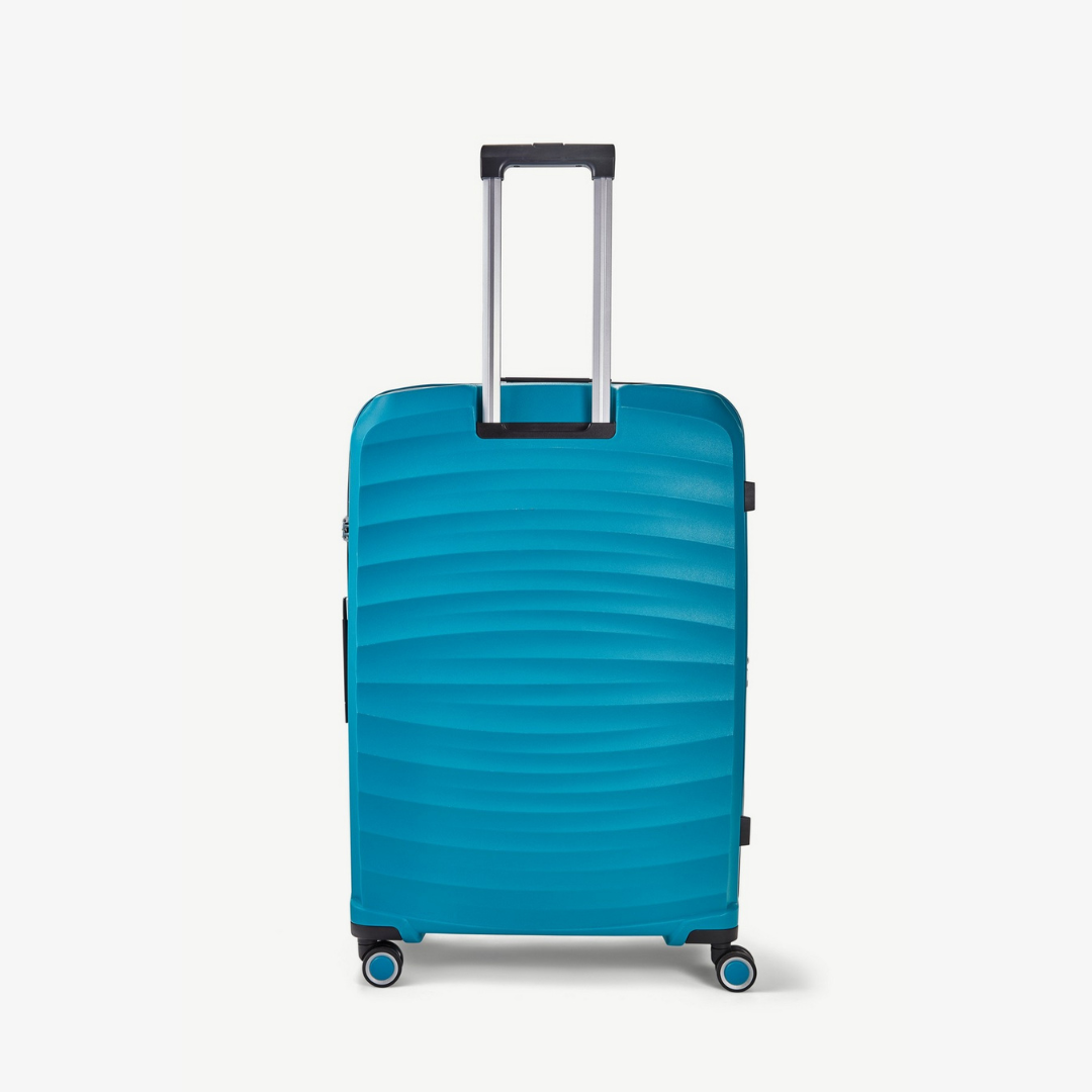 Sunwave Expandable Hardshell Large Suitcase 79cm - Blue