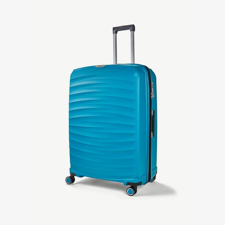 Sunwave Expandable Hardshell Large Suitcase 79cm - Blue