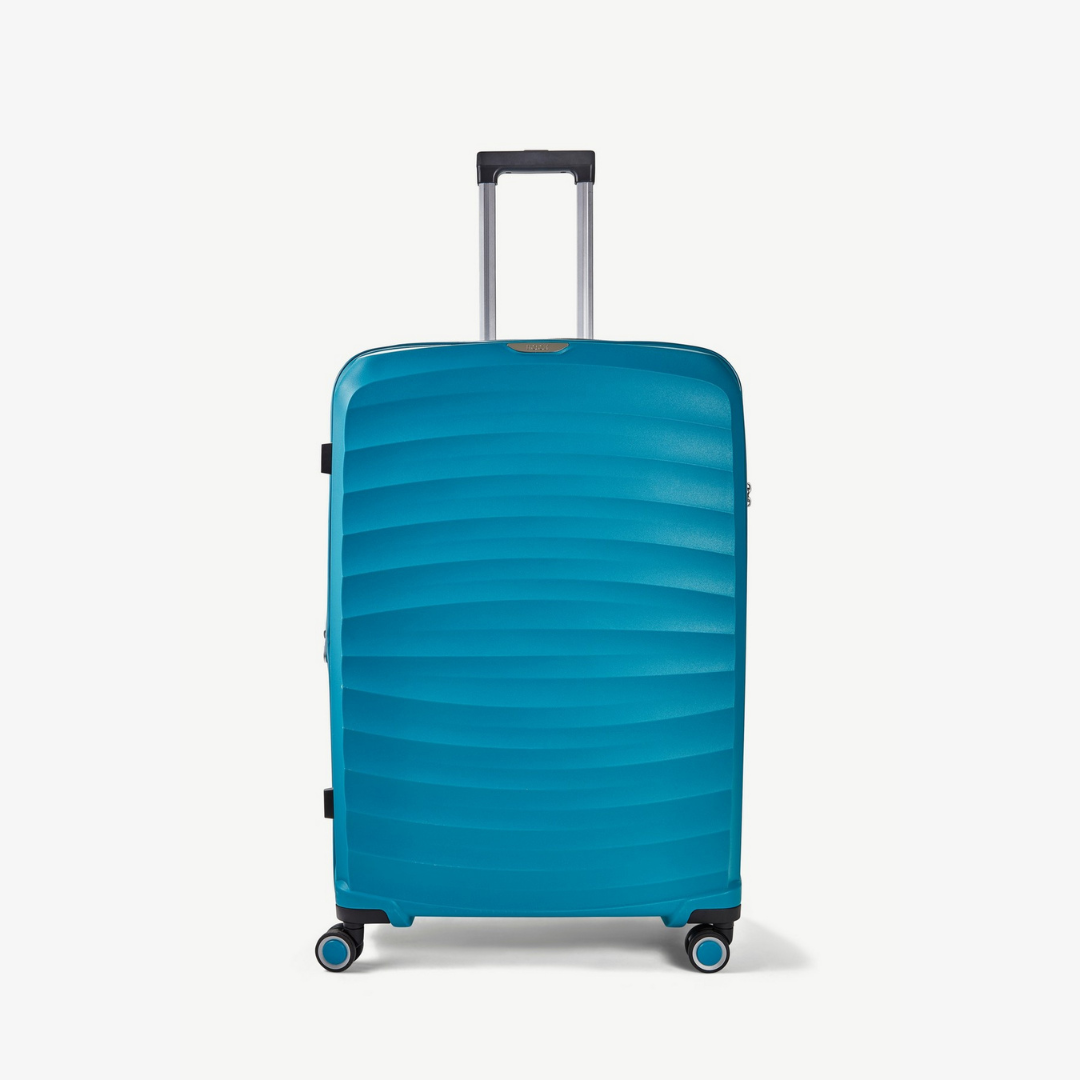 Sunwave Expandable Hardshell Large Suitcase 79cm - Blue