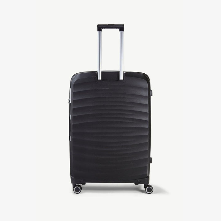 Sunwave Expandable Hardshell Large Suitcase 79cm - Black