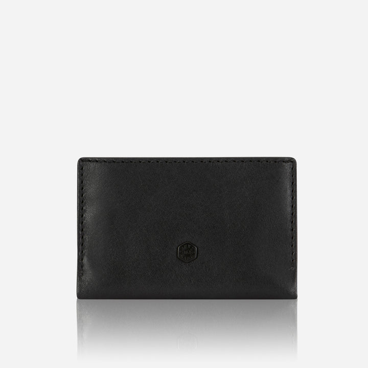 Card and Money Clip Holder Mens Black