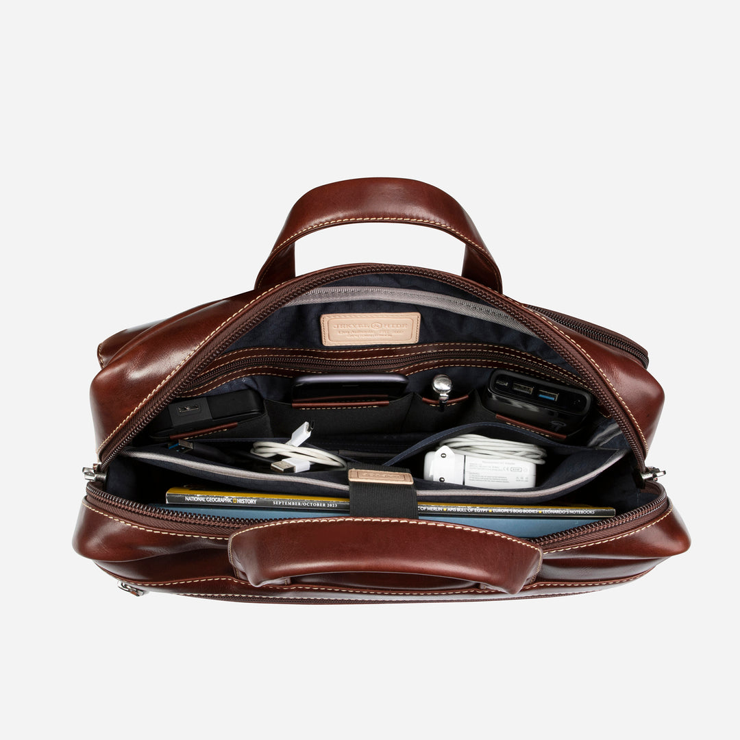 Medium Laptop Briefcase 15'' Mocha