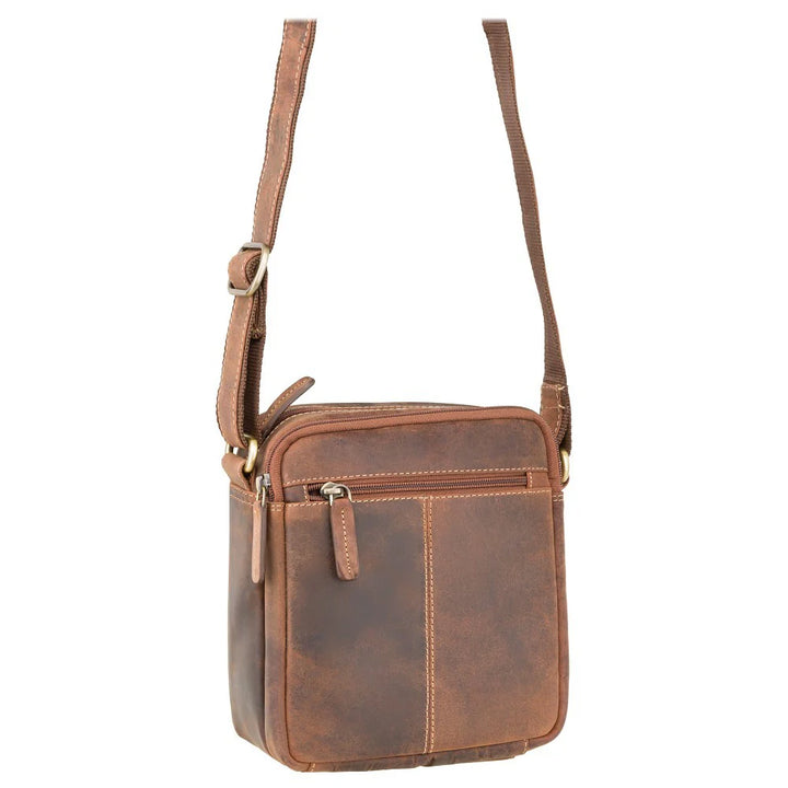 S-8 - Zip Top Bag Small - Oil Tan