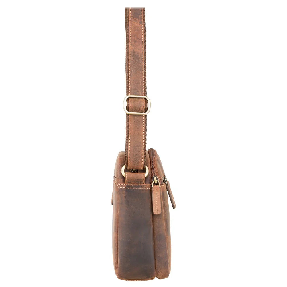 S-8 - Zip Top Bag Small - Oil Tan