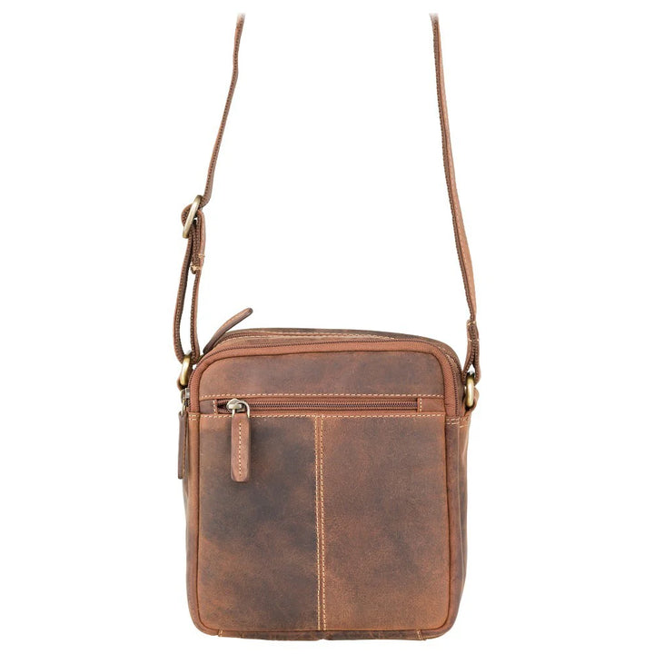 S-8 - Zip Top Bag Small - Oil Tan