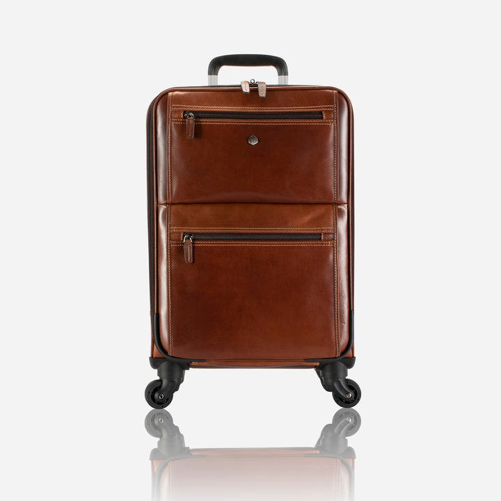 4 Wheel Cabin Trolley 50cm Tobacco