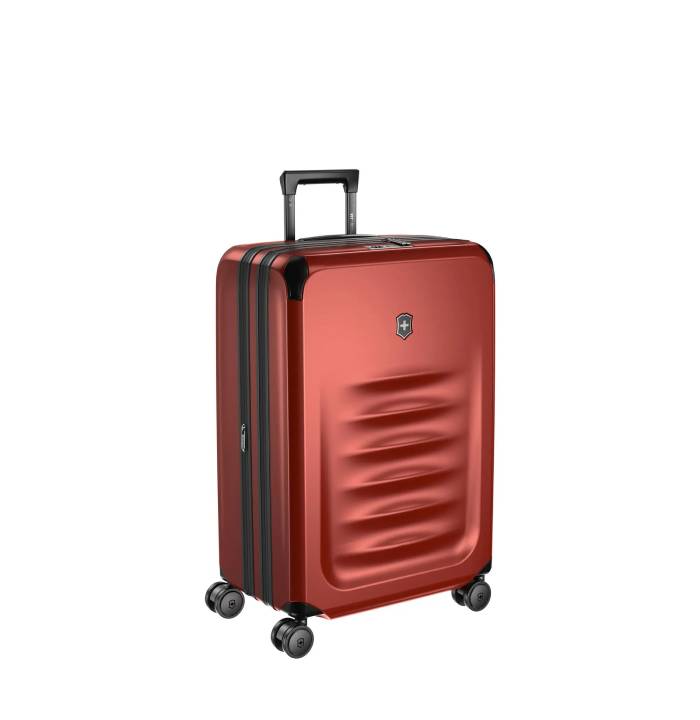 Spectra 3.0 Expandable Medium Case 8-Wheel Expandable Travel Case - Red