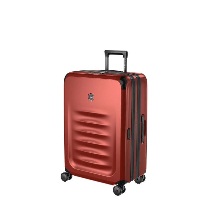 Spectra 3.0 Expandable Medium Case 8-Wheel Expandable Travel Case - Red