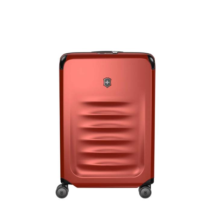 Spectra 3.0 Expandable Medium Case 8-Wheel Expandable Travel Case - Red