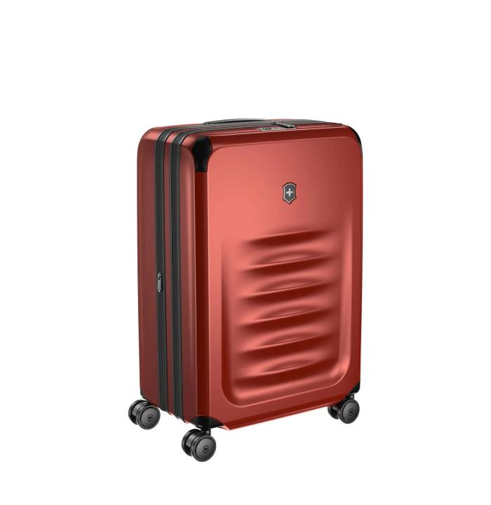 Spectra 3.0 Expandable Medium Case 8-Wheel Expandable Travel Case - Red