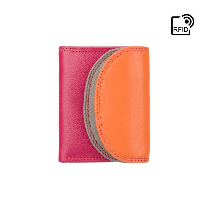 Zanzibar - Small Colourful Purse - Orange Multi