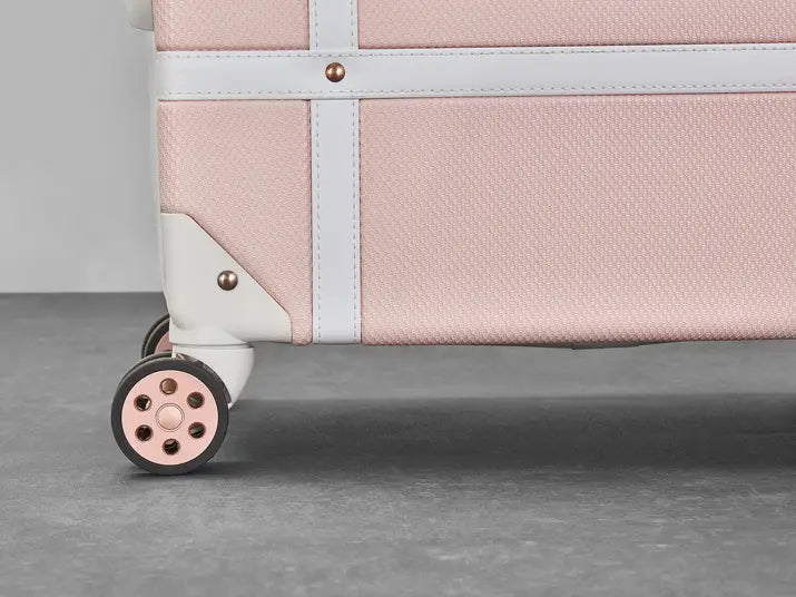 Vintage Hardshell Medium Suitcase 67cm - Baby Pink