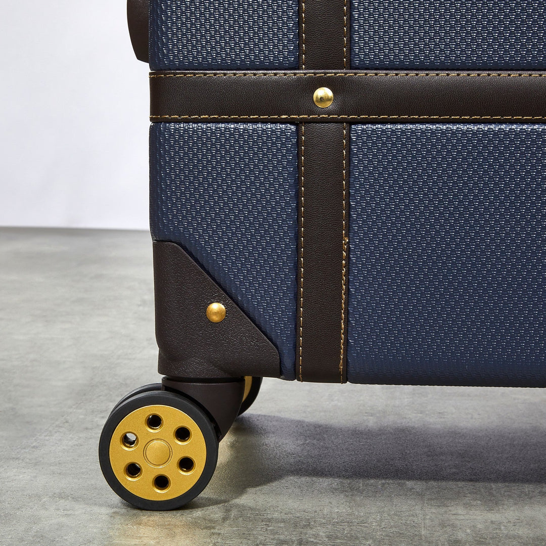 Vintage Hardshell Medium Suitcase 67cm - Navy
