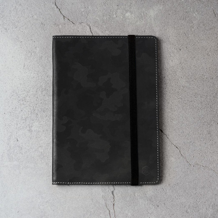 Jekyll & Hide Leather A5 Notebook Cover - Camo