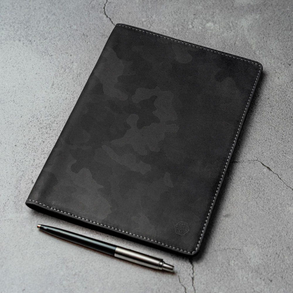 Jekyll & Hide Leather A5 Notebook Cover - Camo