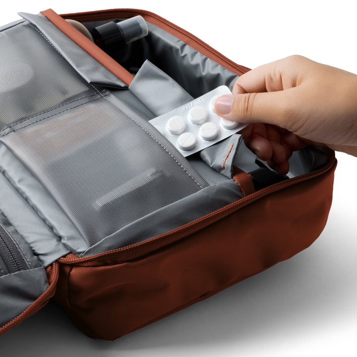 Hanging Toiletry Kit Plus - Clay