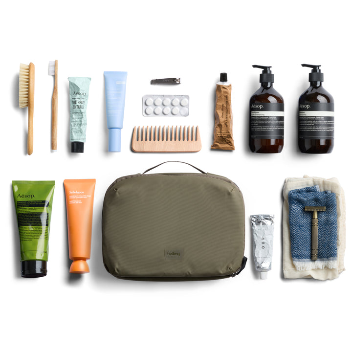 Hanging Toiletry Kit Plus - SeaKelp