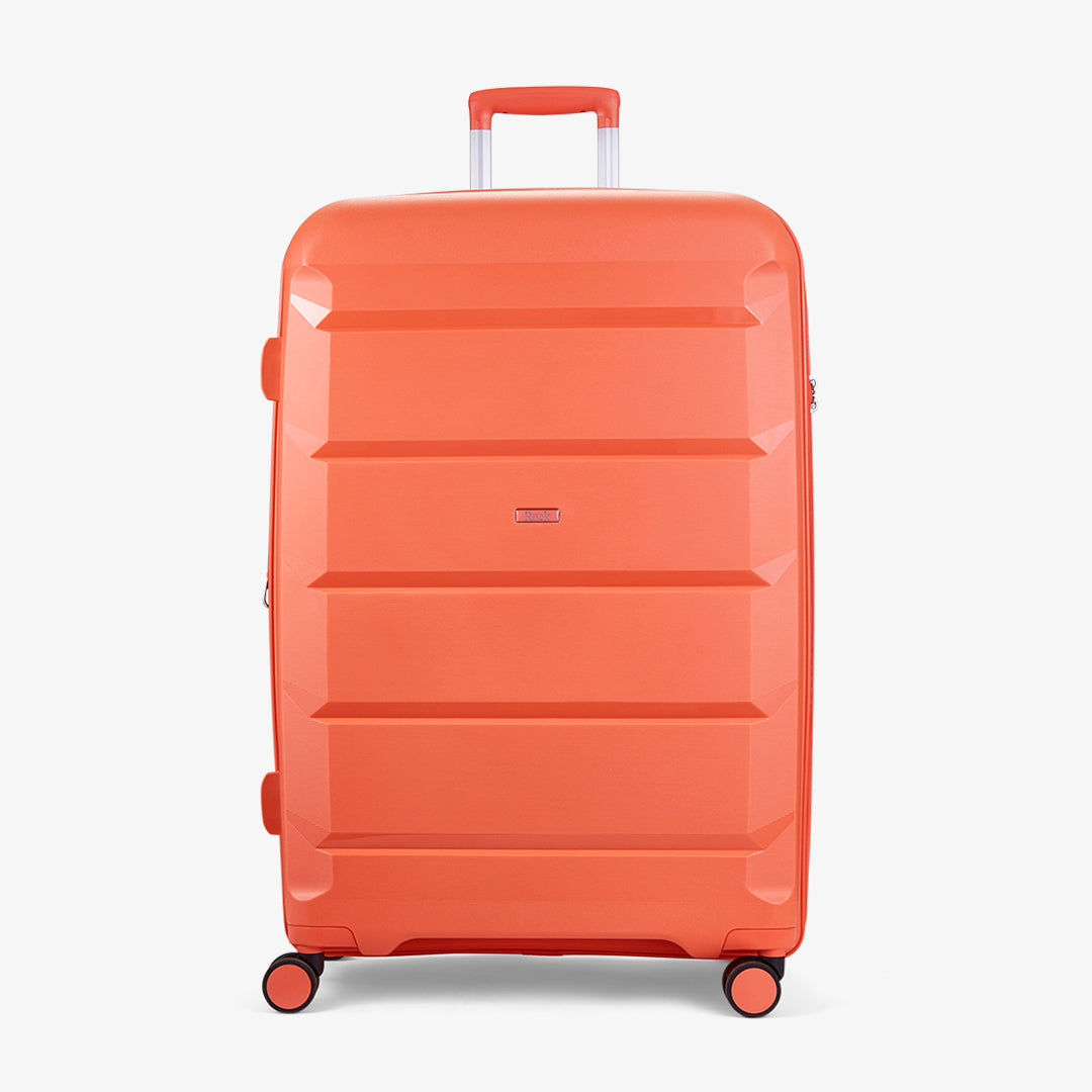 Tulum Expandable Hardshell Large Suitcase 78cm - Peach