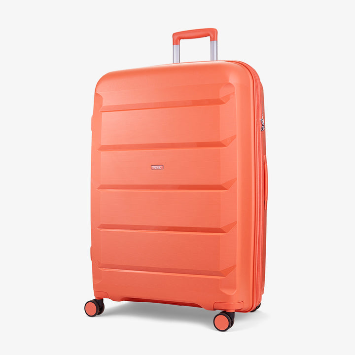 Tulum Expandable Hardshell Large Suitcase 78cm - Peach