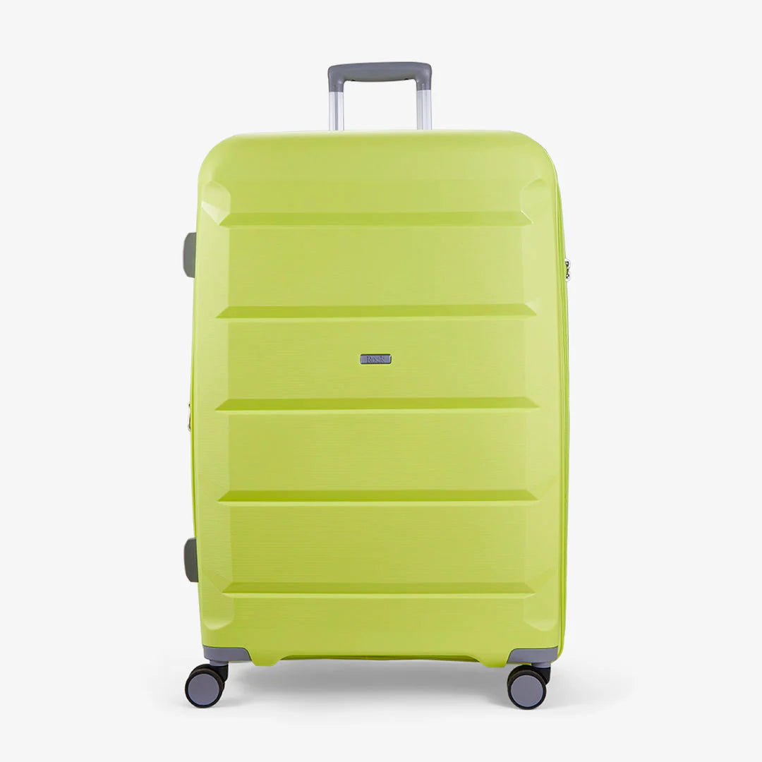 Tulum Expandable Hardshell Large Suitcase 76cm - Lime Green