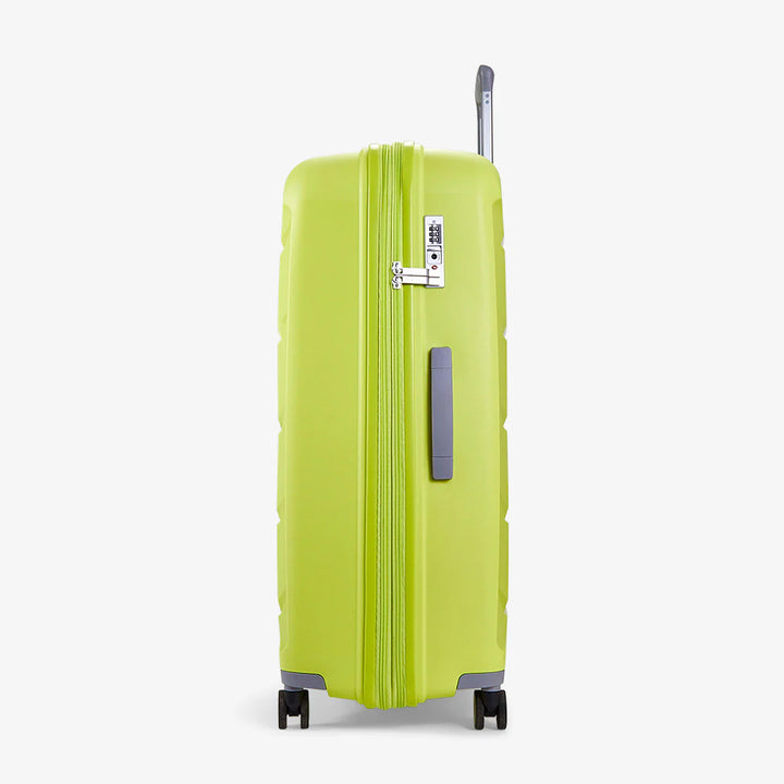 Tulum Expandable Hardshell Large Suitcase 76cm - Lime Green