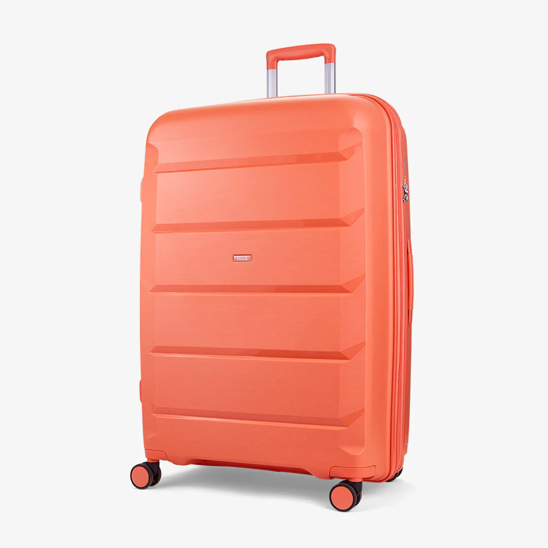 Tulum Expandable Hardshell Large Suitcase 76cm - Peach