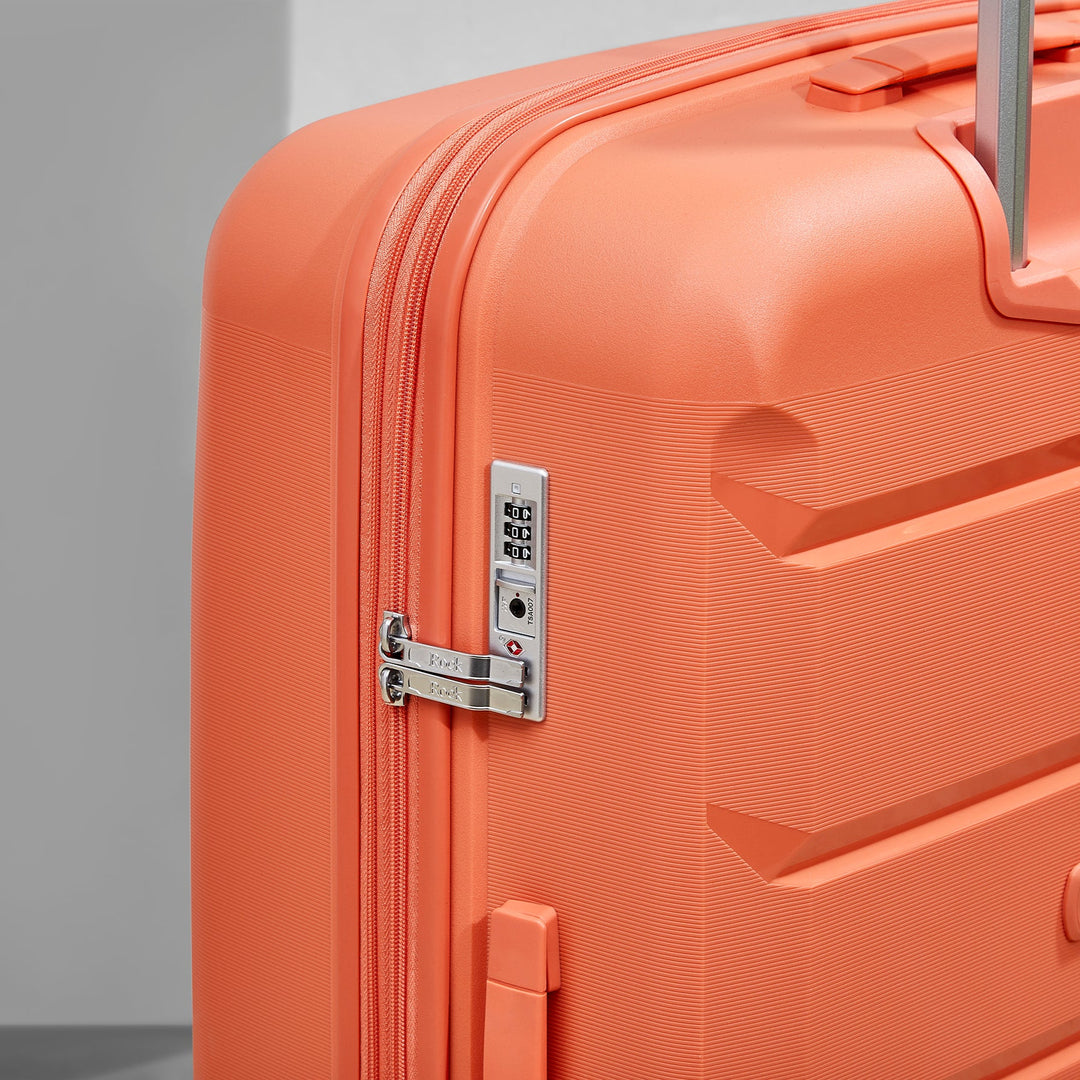 Tulum Expandable Hardshell Large Suitcase 78cm - Peach