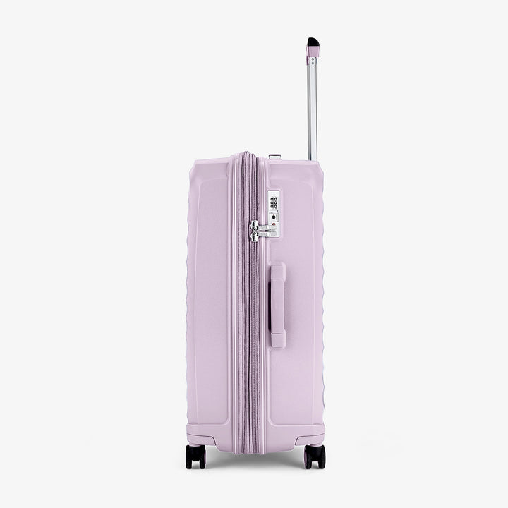 Sunwave Expandable Hardshell Medium Suitcase 66cm - Lilac