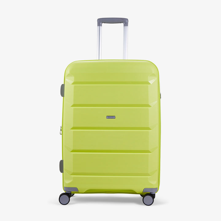 Tulum Expandable Hardshell Medium Suitcase 66cm - Lime Green