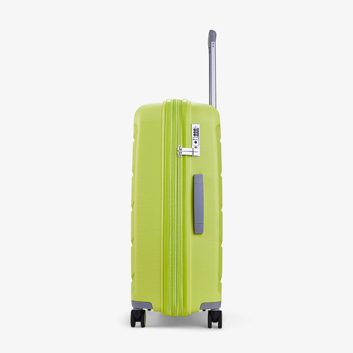 Tulum Expandable Hardshell Medium Suitcase 66cm - Lime Green