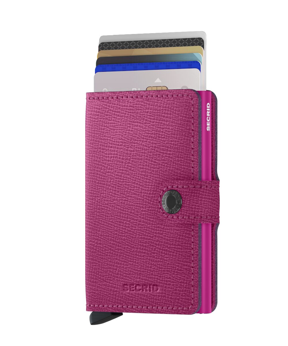 Secrid Miniwallet Crisple - Fuchsia