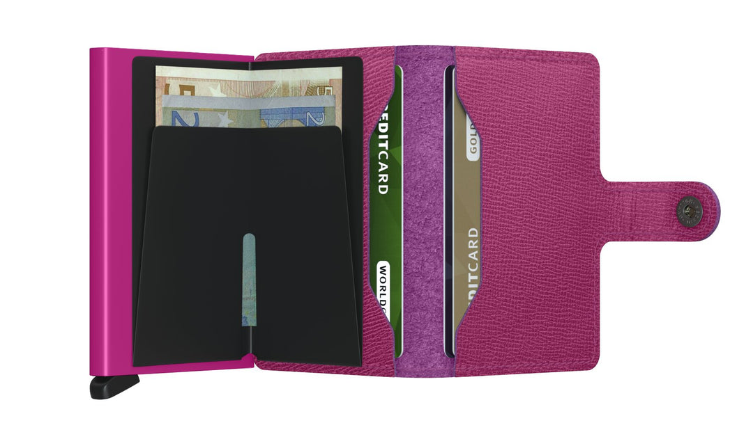 Secrid Miniwallet Crisple - Fuchsia