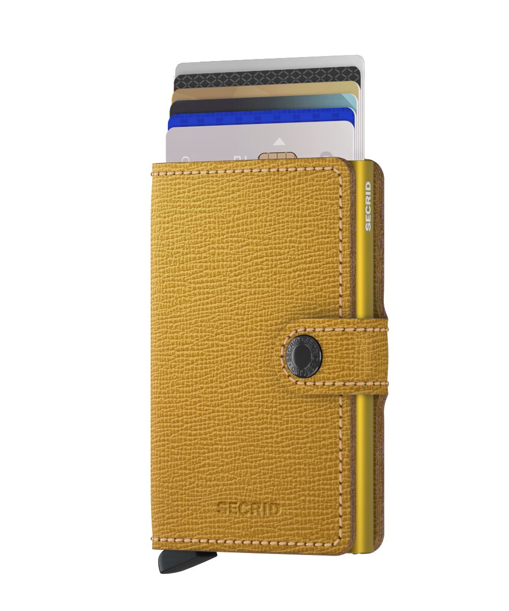 Secrid Miniwallet Crisple - Ochre