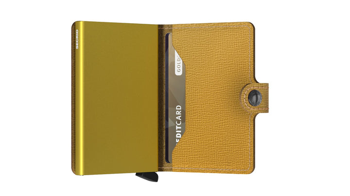 Secrid Miniwallet Crisple - Ochre