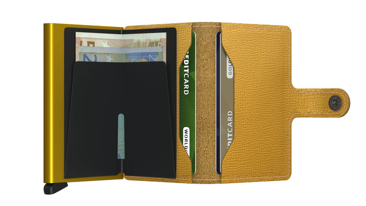 Secrid Miniwallet Crisple - Ochre