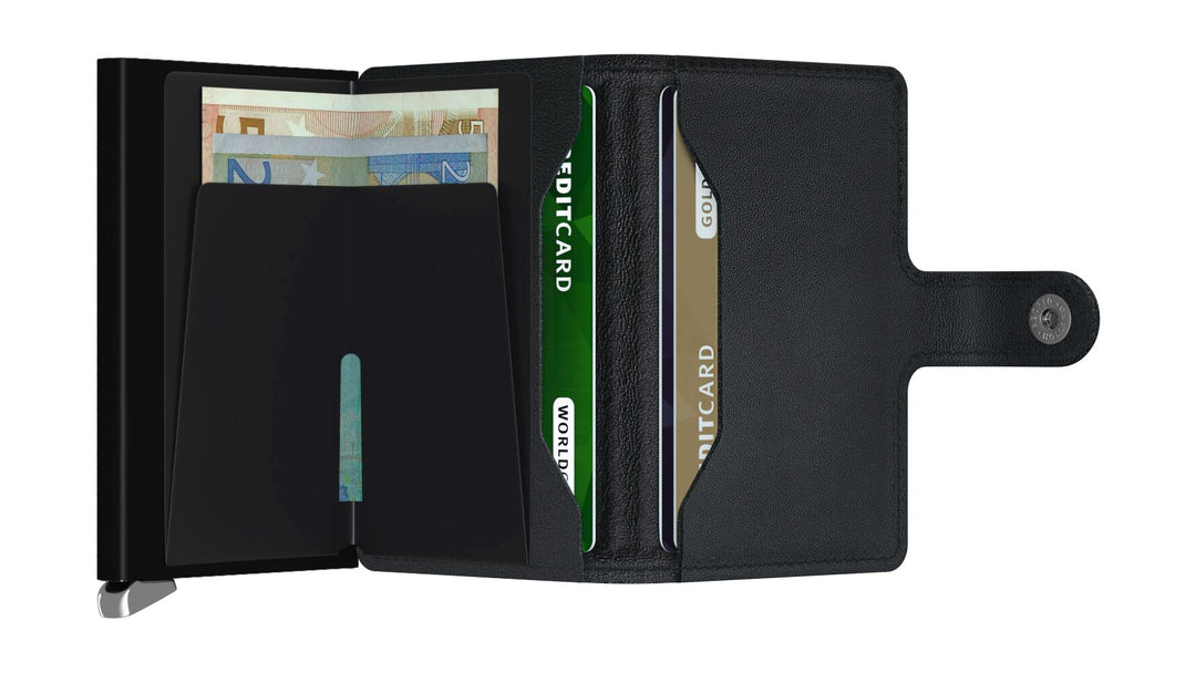 Secrid Miniwallet Emboss Lines - Black