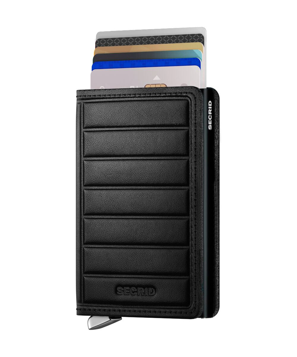 Secrid Slimwallet Emboss Lines - Black