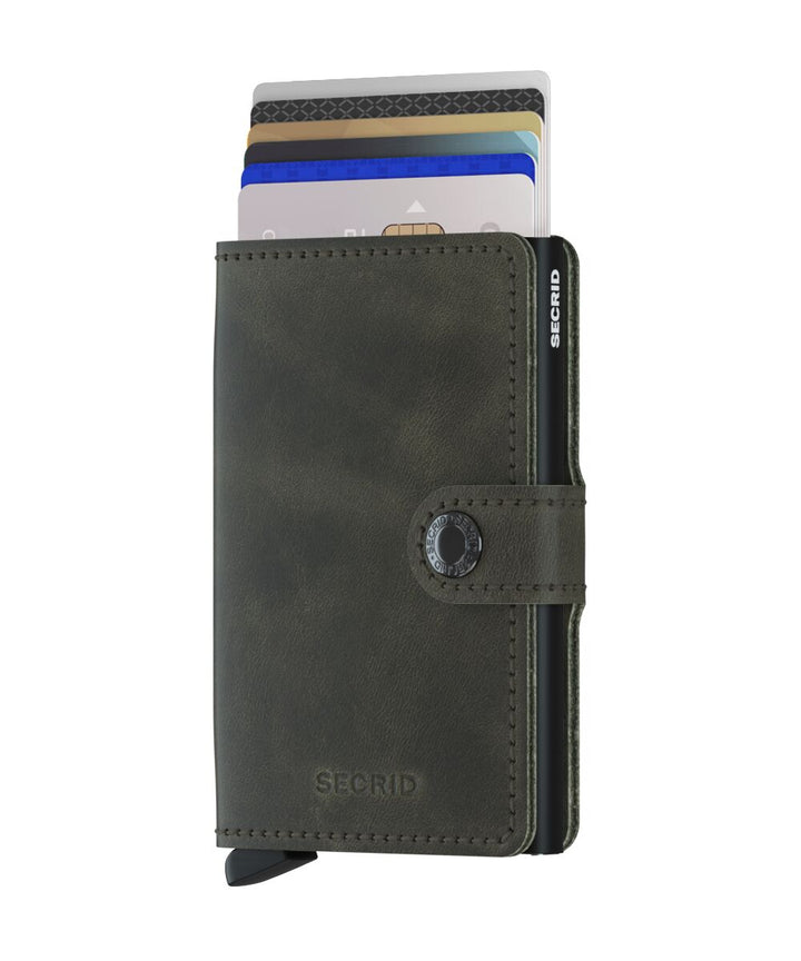 Secrid Miniwallet - Vintage Olive-Black