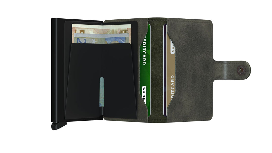 Secrid Miniwallet - Vintage Olive-Black