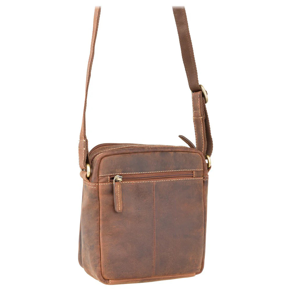 S-8 - Zip Top Bag Small - Oil Tan