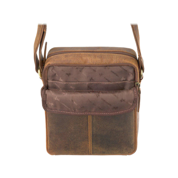 S-8 - Zip Top Bag Small - Oil Tan