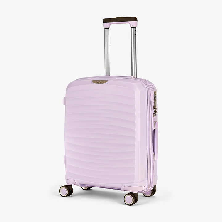 Sunwave Expandable Hardshell Cabin Suitcase 54cm - Lilac