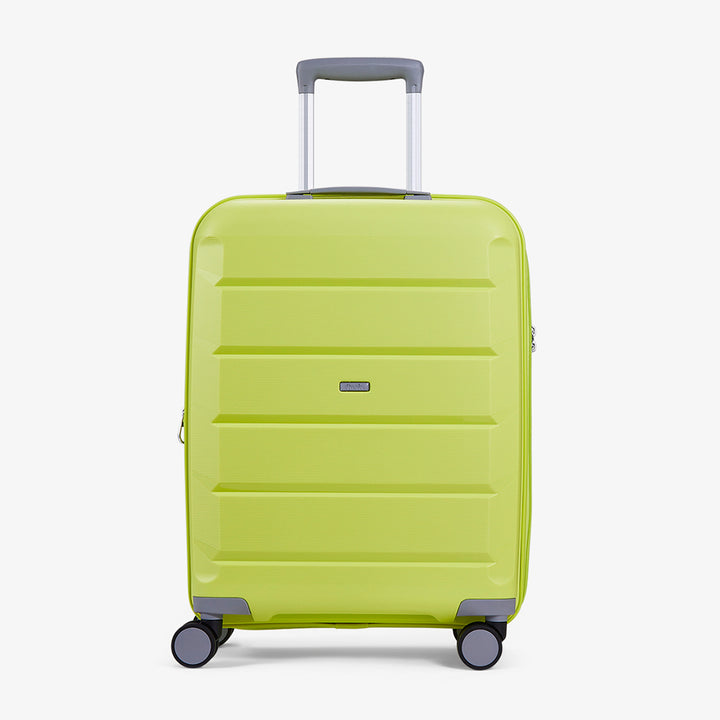 Tulum Expandable Hardshell Cabin Suitcase 55cm - Lime Green