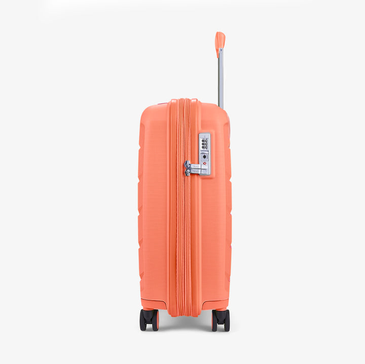 Tulum Expandable Hardshell Cabin Suitcase 55cm - Peach