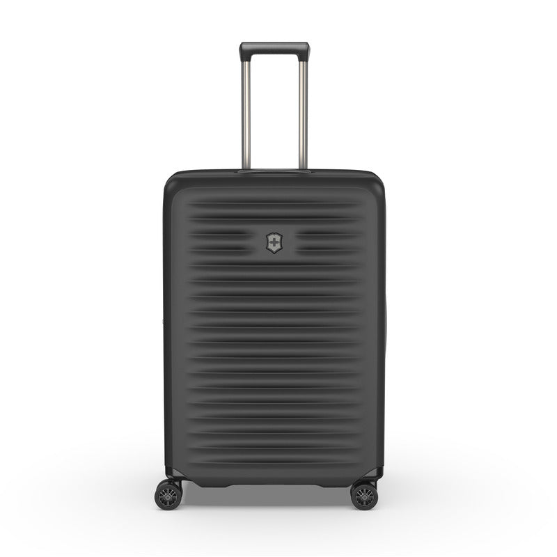 Crosslight Large Softside Case 8-Wheel Expandable Eco-Friendly Travel Case- Black