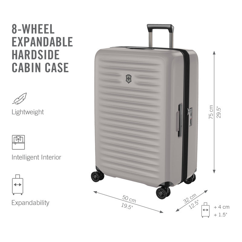 Airox Advanced Large Case - Stone White