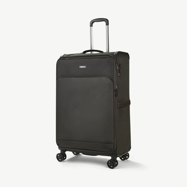 Georgia Expandable Soft Large Suitcase 80cm - Grey