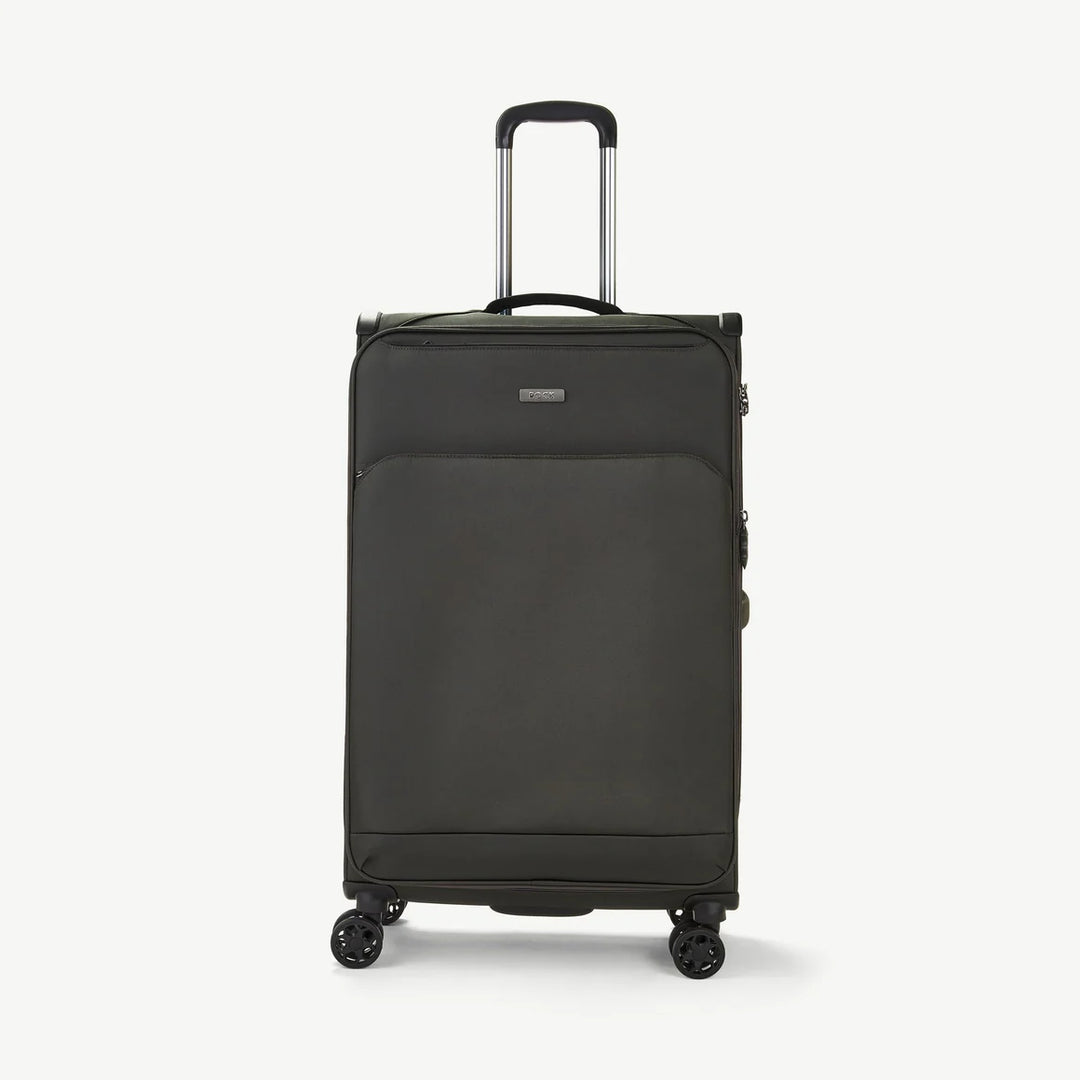 Georgia Expandable Soft Large Suitcase 80cm - Grey